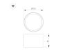 Накладной светильник Arlight SP-BISCOTTO-R120-12W Warm3300-MIX (WH, 80 deg, 230V) 054913