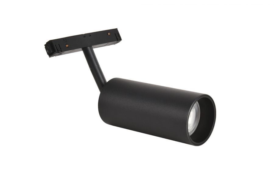 Трековый магнитный светильник Crystal Lux Space CLT 0.33 003 12W BL 3000K