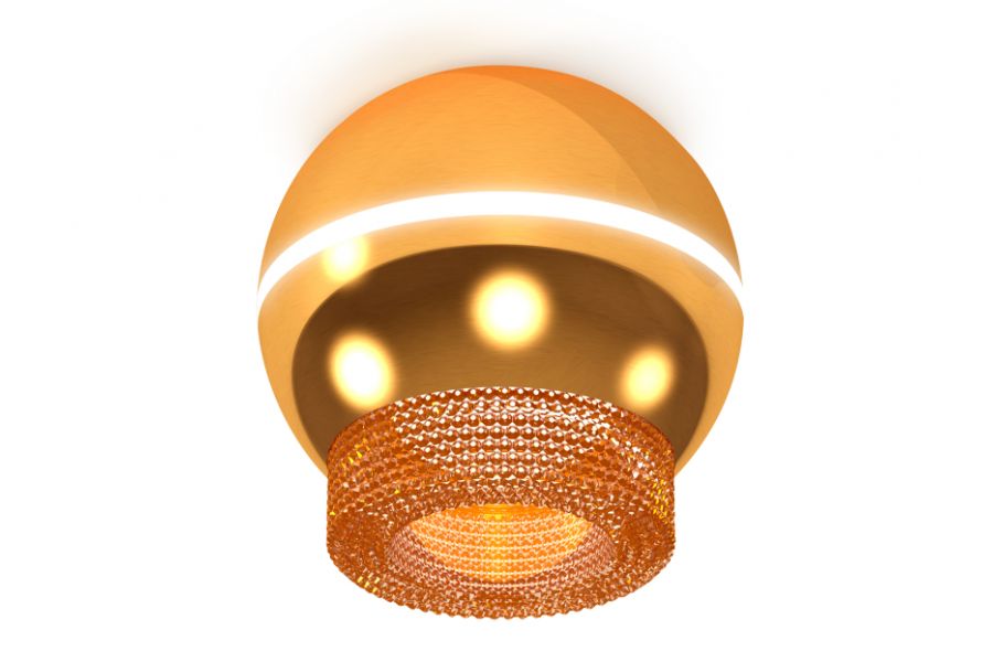 Накладной светильник с дополнительной подсветкой Ambrella Light Techno XS1105020 (C1105, N7195)