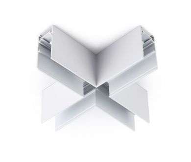 Коннектор X-образный для шинопровода Ambrella Light Magnetic Track System GL3375