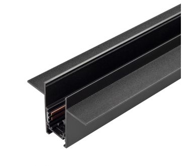 Встраиваемый магнитный шинопровод Arlight MAG-ORIENT-TRACK-2653-FDW-2000 (BK, FLAT) 041438