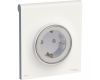 Розетка с крышкой Schneider Electric Odace S52R0370W