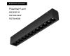 Трековый магнитный светильник Arlight MAG-VIBE-LASER-L197-12W Warm3000 (BK, 24 deg, 48V) 044422