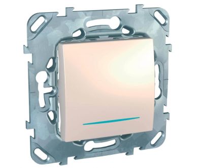 Переключатель одноклавишный с подсветкой Schneider Electric Unica MGU5.203.25NZD