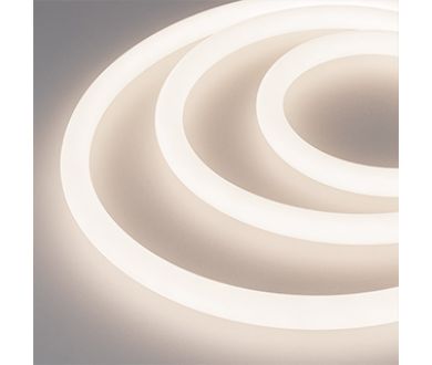 Лента герметичная Arlight MOONLIGHT-TOP-A336-D18mm 24V Day4000 360deg (14.4 W/m, IP65, 2835, 5m, wire x1) 038753