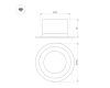 Встраиваемый светильник Arlight MS-DROP-BUILT-R105-14W Warm2700 054708