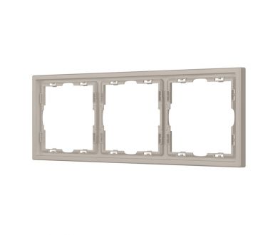 Рамка пластиковая Arlight FRM-NOBE-SFPL-3-CA 059458