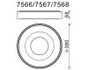 Потолочный светильник Mantra Coin 7568