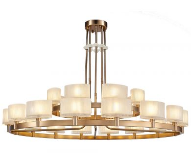 Потолочная люстра Newport Jessica 4338+16/C new gold М0070341