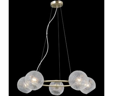 Подвесная люстра Illumico IL0728-5PSQ-24 AB ARIES