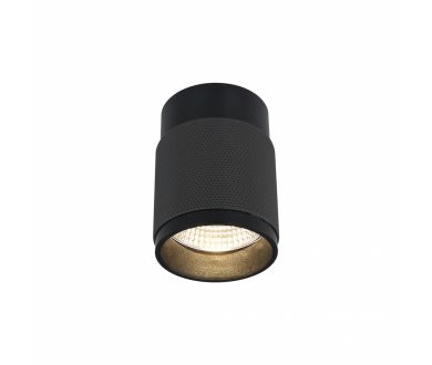 Накладной светильник iLedex Delta 1955-10W-3000K-36 BK+GRP