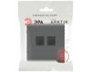 Розетка Эра Arktik 16-3108-06 информационная двойная 2XRJ45 графит Б0070489