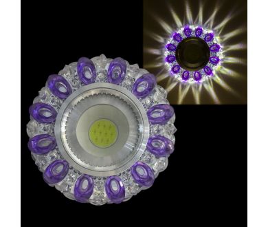 Встраиваемый светильник Reluce 42225-9.0-001PL MR16+LED3W CL/PP