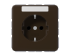 Розетка штепсельная Schuko Jung CD1520BFNABR