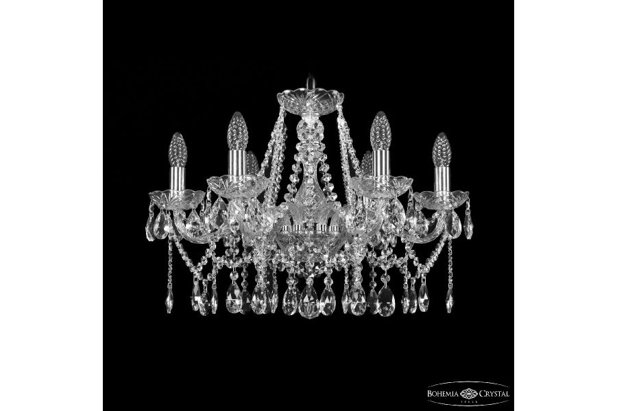 Подвесная люстра Bohemia Ivele Crystal 1413/6/200 Ni