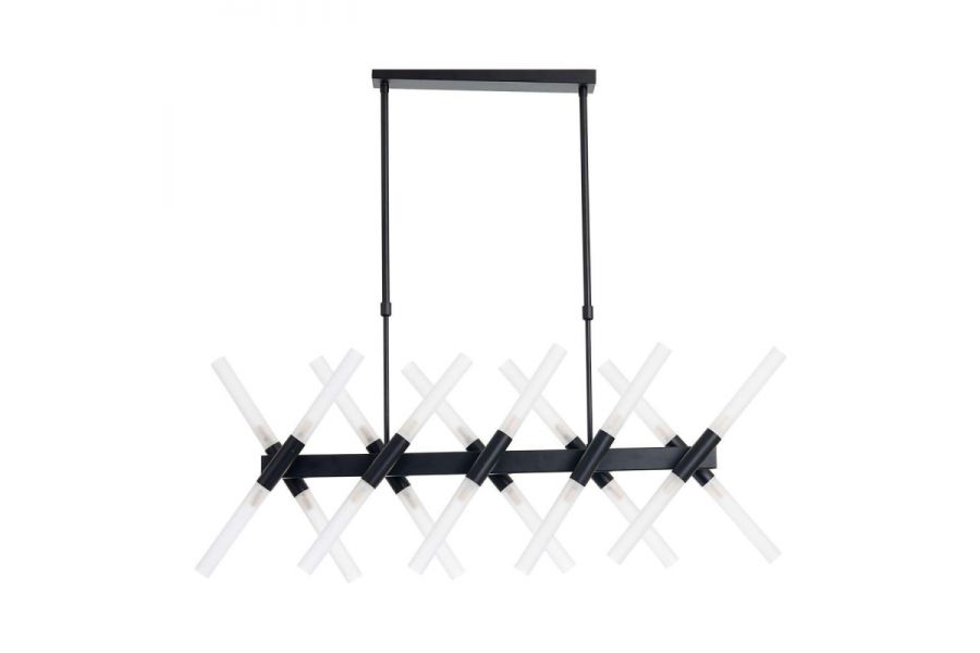 Подвесная люстра Lumina Deco Alford LDP 6036-20 BK
