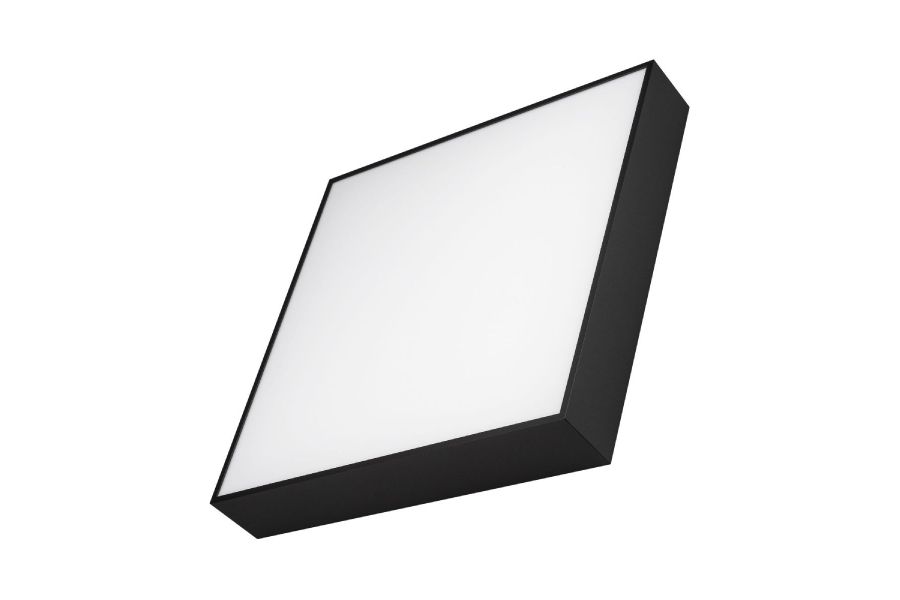 Потолочный светильник Arlight IM-QUADRO-EMERGENCY-3H-S400x400-44W Day4000 (BK, 120 deg, 230V) 041028