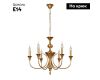Подвесная люстра Arte Lamp Collinetta A4094LM-6PB