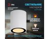 Накладной светильник Эра OL48 WH/BK Б0059799