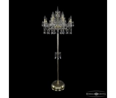 Торшер Bohemia Ivele Crystal 1413T2/8+4/200-165 G