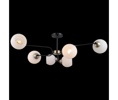 Люстра на штанге Illumico IL0249-6CSQ-79 BK AB