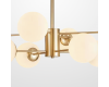 Люстра на штанге ImperiumLoft Roundi Brass 305756-23