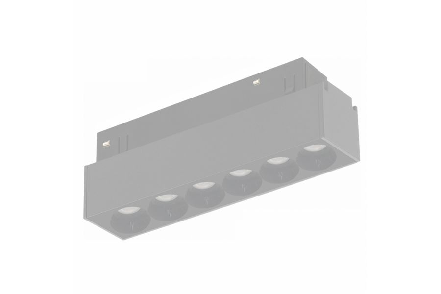 Трековый магнитный светильник iLedex Vision48-2 4822-002-L120-6W-38DG-3000K-WH