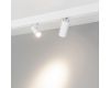 Трековый магнитный светильник Arlight MAG-ORIENT-SPOT-R45-12W Warm3000 (WH, 50 deg, 48V) 053725