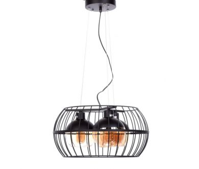 Подвесная люстра Lumina Deco Optis LDP 11765-3 BK