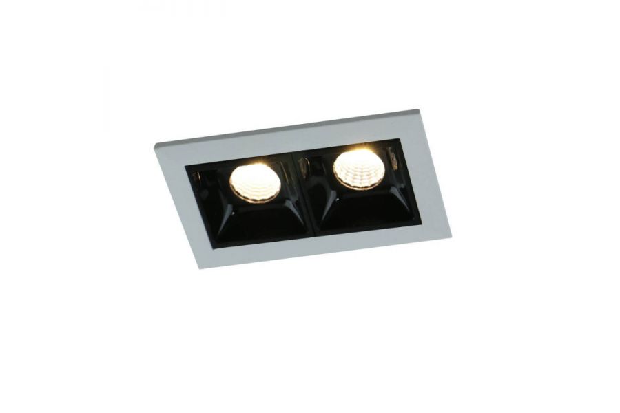 Встраиваемый светодиодный светильник Arte Lamp Grill A3153PL-2BK