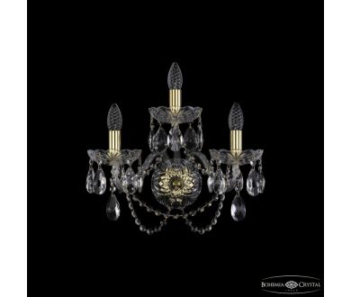 Купить Бра Bohemia Ivele Crystal 1402B/2+1/160/XL G Бра Bohemia Ivele Crystal 1402B/2+1/160/XL G