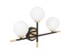 Бра Lumina Deco Marsiada LDW 6033N-3 BK+F.GD