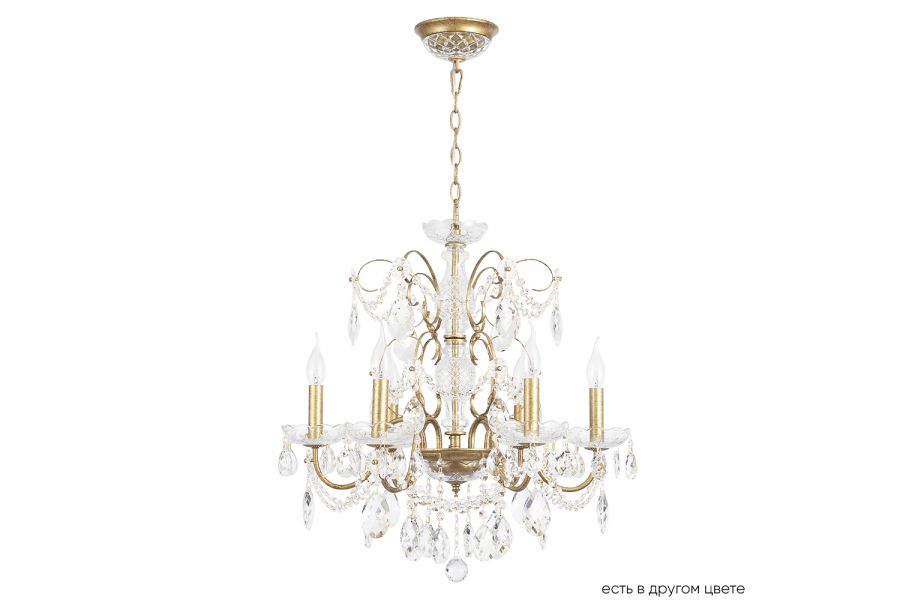 Подвесная люстра Crystal Lux ODELIS SP6 GOLD