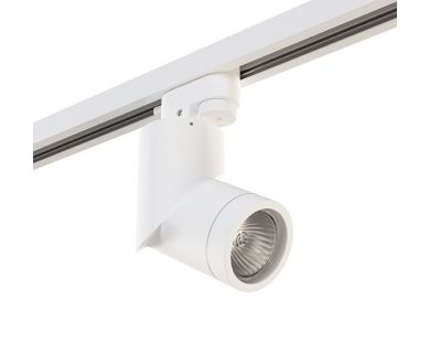 Трековый светильник Lightstar Track 1 white A1T051016 (592016+051016)