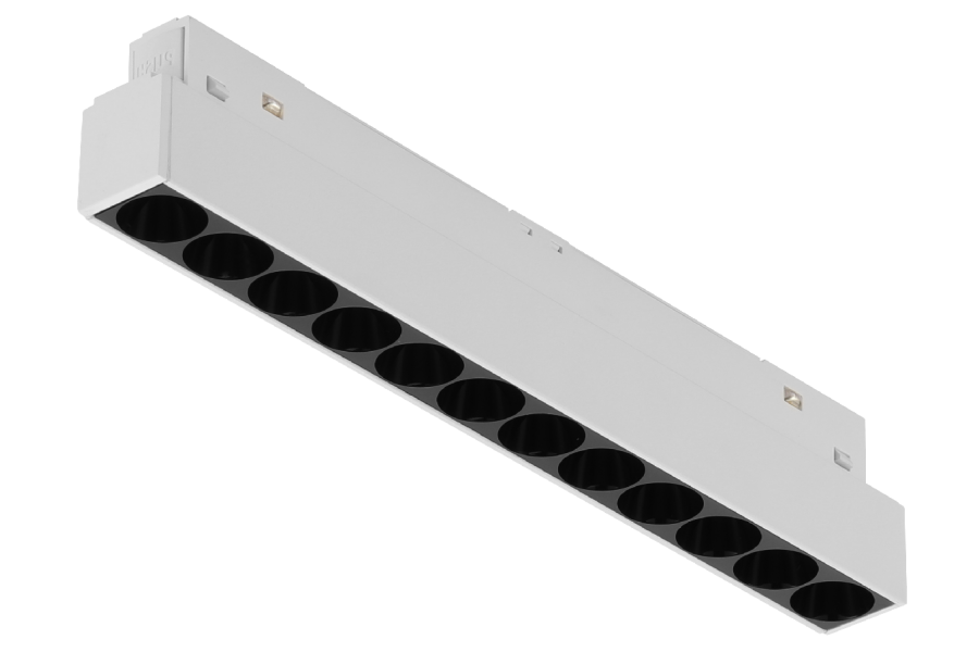Трековый магнитный светильник iLedex Vision 4822-002-L235-12W-38DG-4000K-WH
