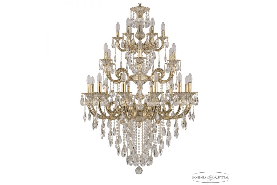 Подвесная люстра Bohemia Ivele Crystal Verona 72117/12+6+6/300/3D B GW