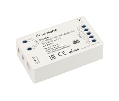 Диммер Arlight ARL-Sirius-Tuya-WIFI-RGBW-SUF (12-24V, 4x4A, 2.4G) 036361
