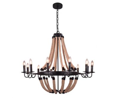 Подвесная люстра Arte Lamp Marsiglia A8956LM-12BK