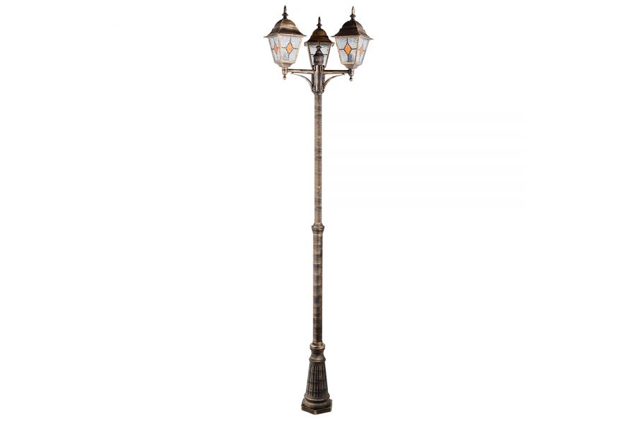 Парковый светильник Arte Lamp Madrid A1542PA-3BN
