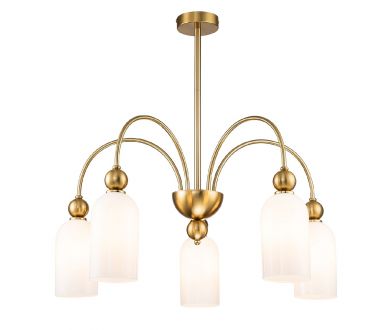 Люстра на штанге Escada Ode 686/5PL Copper