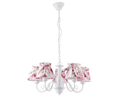 Купить Подвесная люстра Arte Lamp A7021LM-5WH Подвесная люстра Arte Lamp A7021LM-5WH