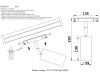 Трековый магнитный светильник Crystal Lux Space CLT 0.33 003 12W BL 3000K