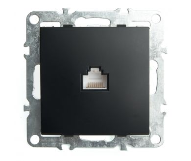 Розетка компьютерная 1-местная RJ-45 Stekker Эрна PST00-9107-03 49151