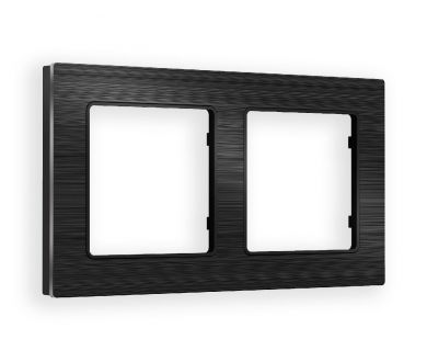 Рамка двухместная Ambrella Volt Platos AF550502