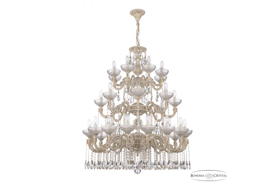 Подвесная люстра Bohemia Ivele Crystal AL79101/16+8+8/300/3d A WMG P Clear/M-1F