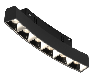 Трековый магнитный светильник iLedex Vision 4822-035-L177-D1000-6W-110DG-3000K-BK