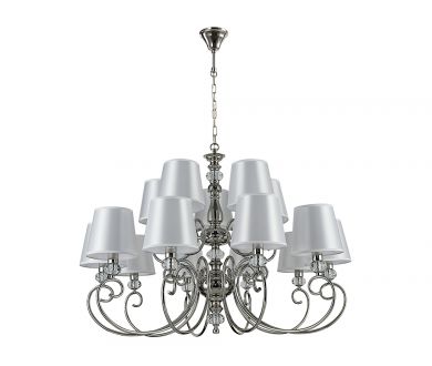 Подвесная люстра Newport Marta 1210+5/C nickel М0071147
