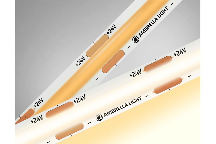 Светодиодная лента Ambrella Light LED Strip 24В COB 12Вт/м 3000K 5м IP20 GS4701