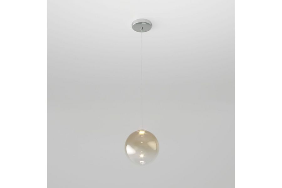 Подвесной светильник Eurosvet Wonder 50231/1 LED янтарный a058634