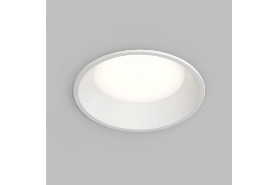 Точечный встраиваемый влагозащищенный светильник Denkirs Trim DK2452-WH